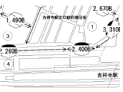 吉祥寺の路線価図